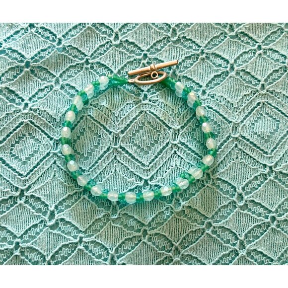 3  Beaded Bracelets  - Handcrafted - Set Of 3 - Picture 6 of 7